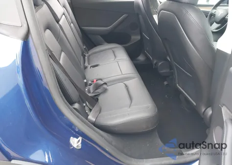 2025 Tesla Model Y Long Range Dual Motor All-Wheel Drive из США, поврежденный, VIN 7SAYGDED3SF277217